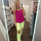 Kinsley Tank- Pink
