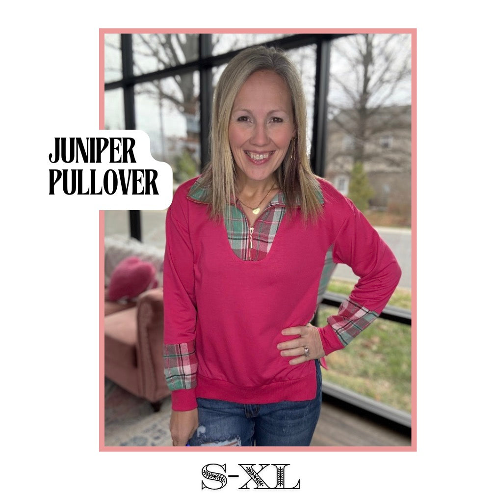 Juniper Plaid Pullover