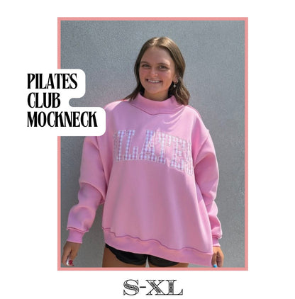 Pilates Club Mockneck