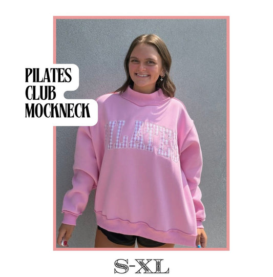 Pilates Club Mockneck