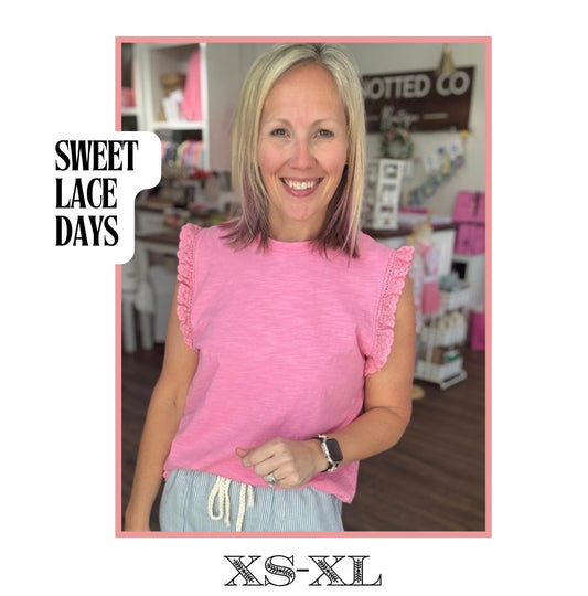 Sweet Lace Days- Pink