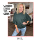 Saturday Stroll Top- Green