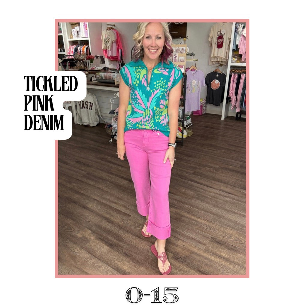 Tickled Pink Denim