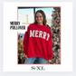 Merry Pullover- Red