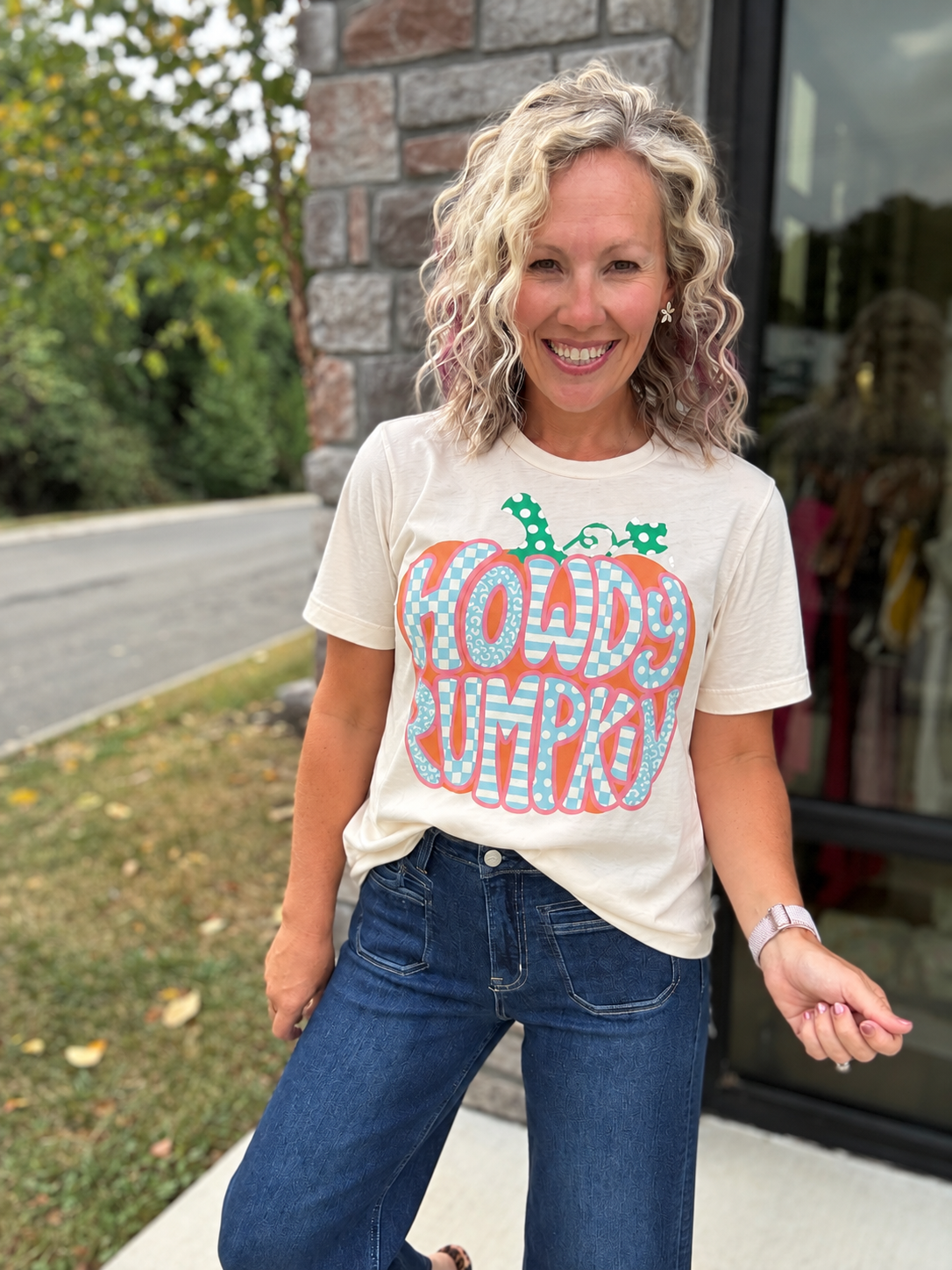 Howdy Pumpkin Tee