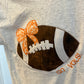 Bow Football Tee