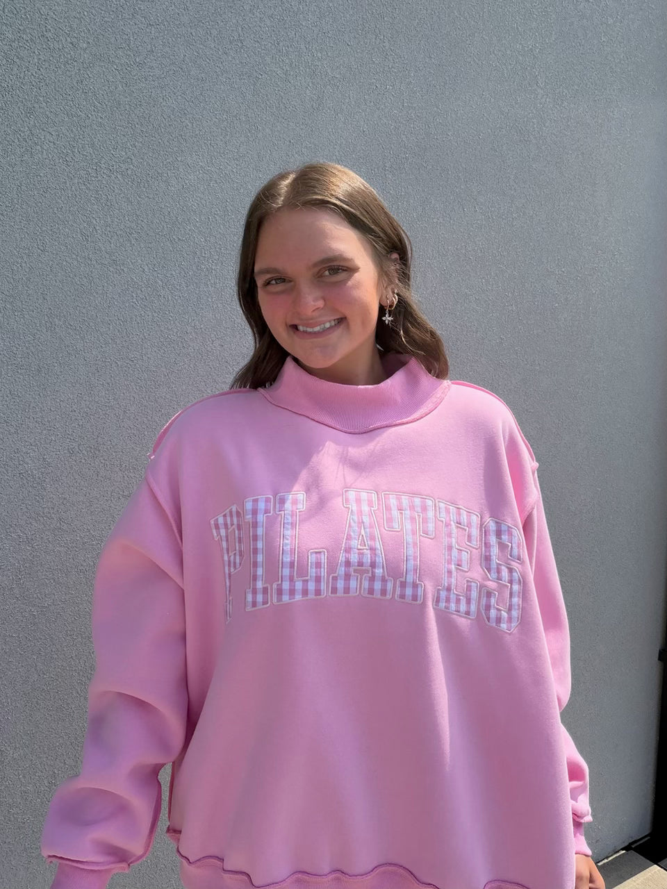 Pilates Club Mockneck
