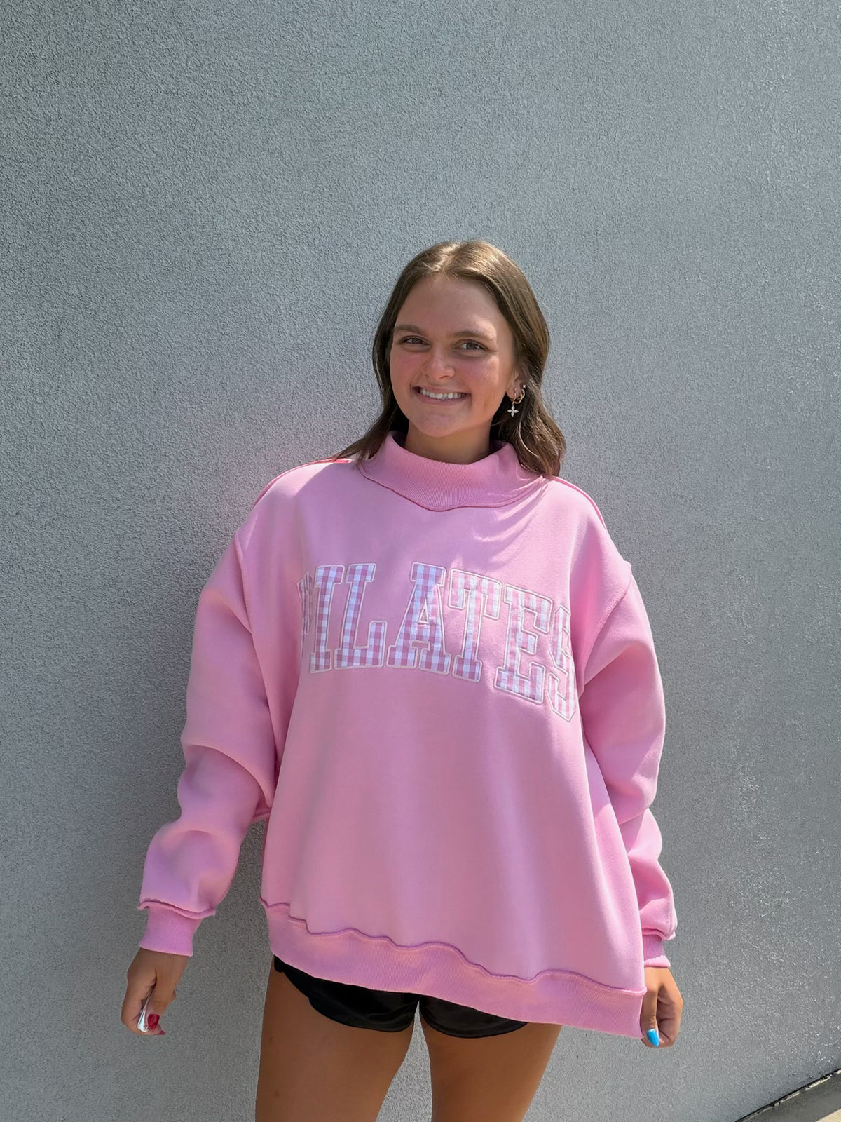 Pilates Club Mockneck