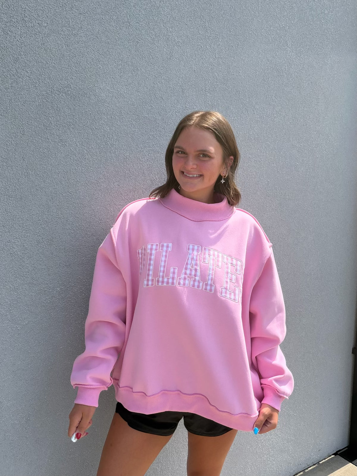 Pilates Club Mockneck