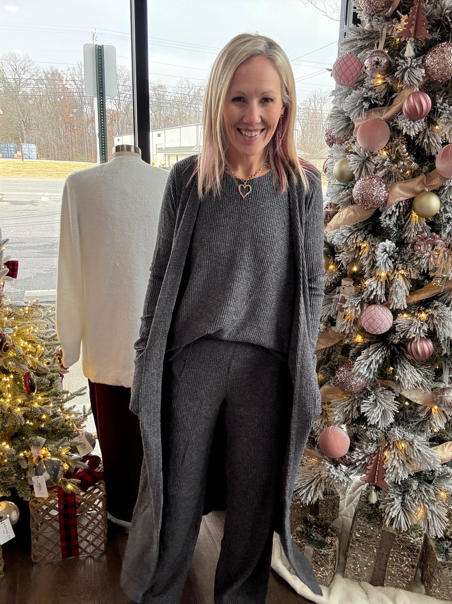 Cozy Trio Thermal Set- Charcoal
