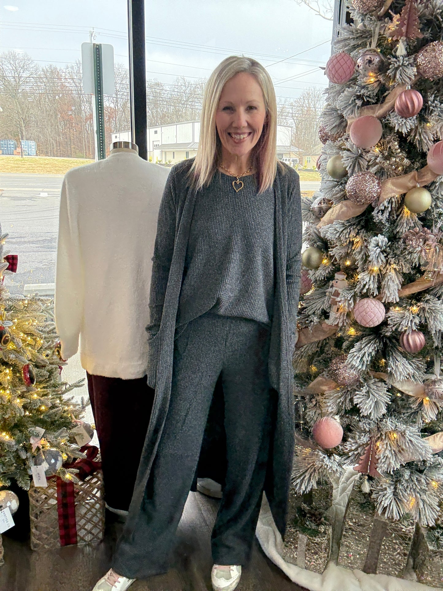 Cozy Trio Thermal Set- Charcoal