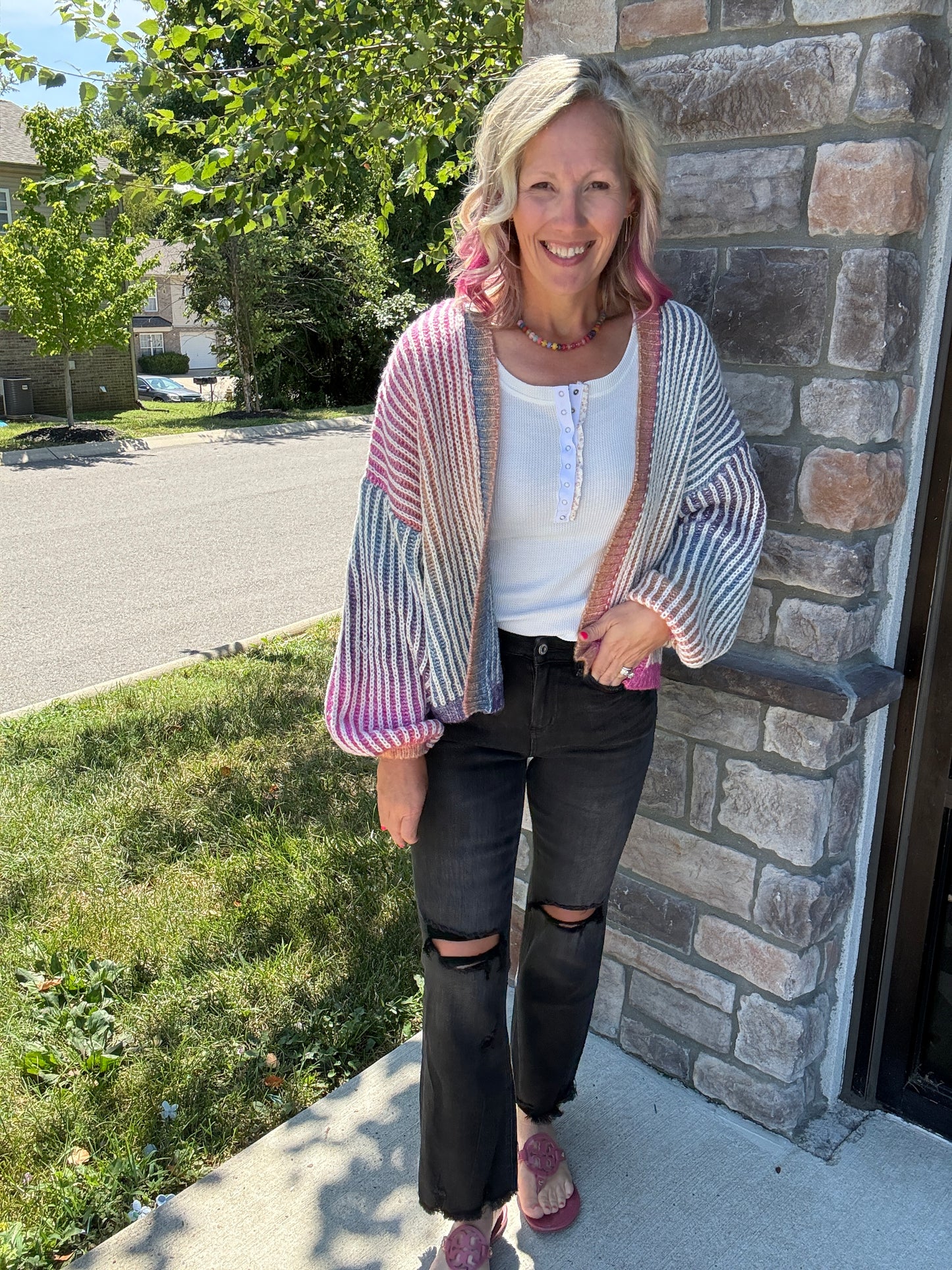 Chasing Rainbows Cardigan