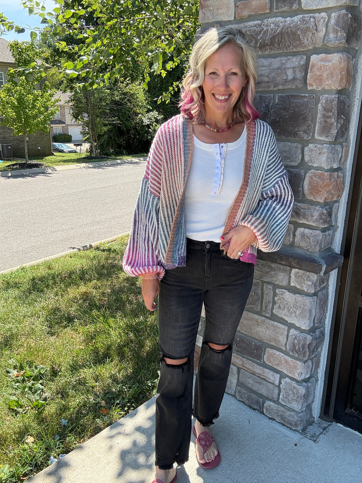 Chasing Rainbows Cardigan