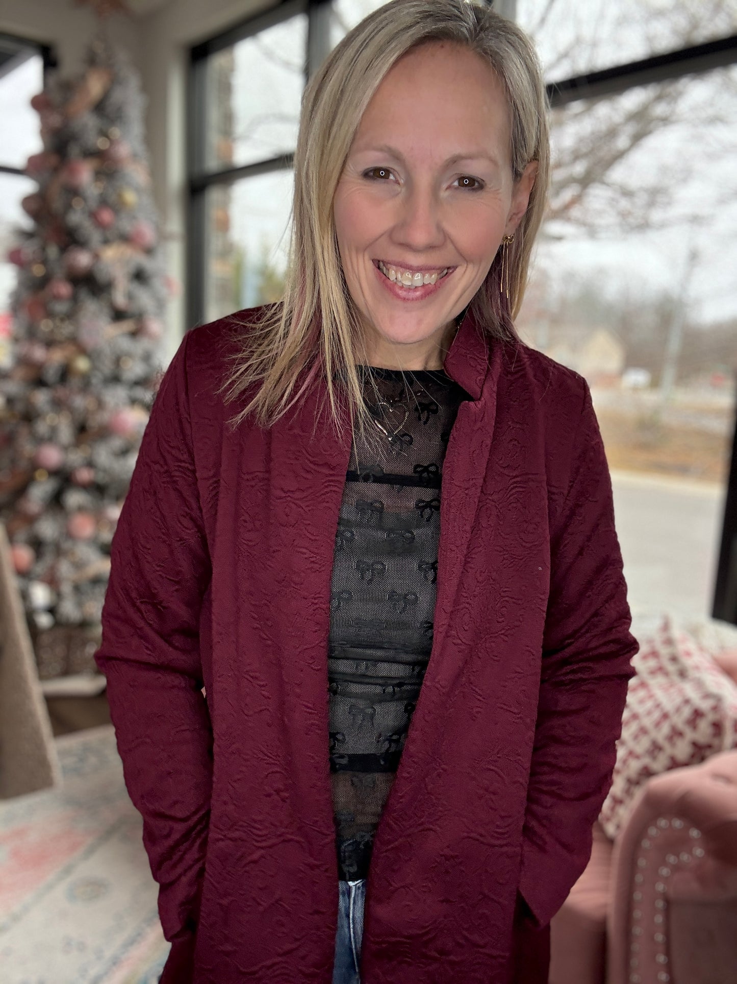 ❄️Vintage Wine Jacket