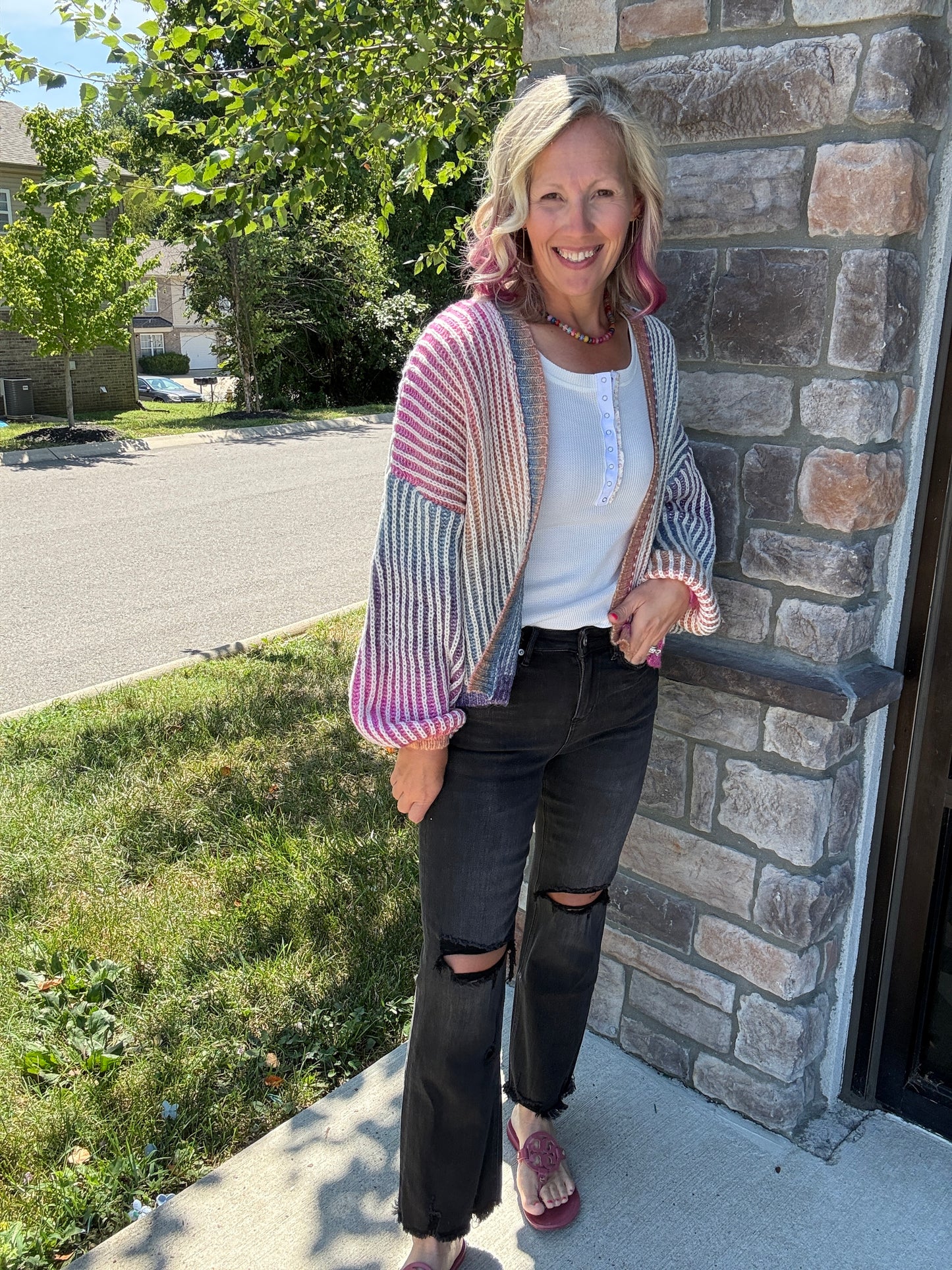 Chasing Rainbows Cardigan