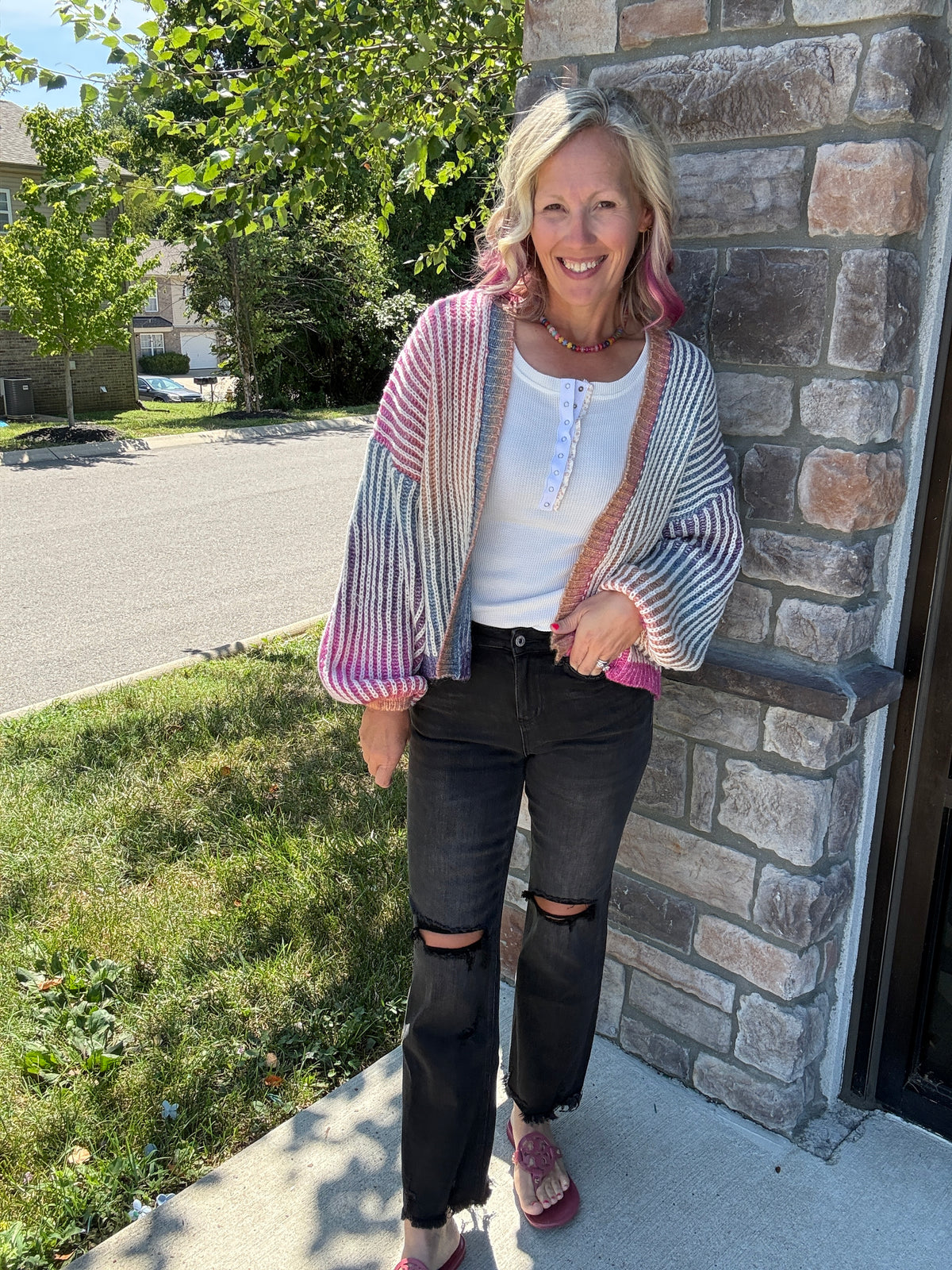 Chasing Rainbows Cardigan