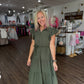 The Goldie Dress- Green