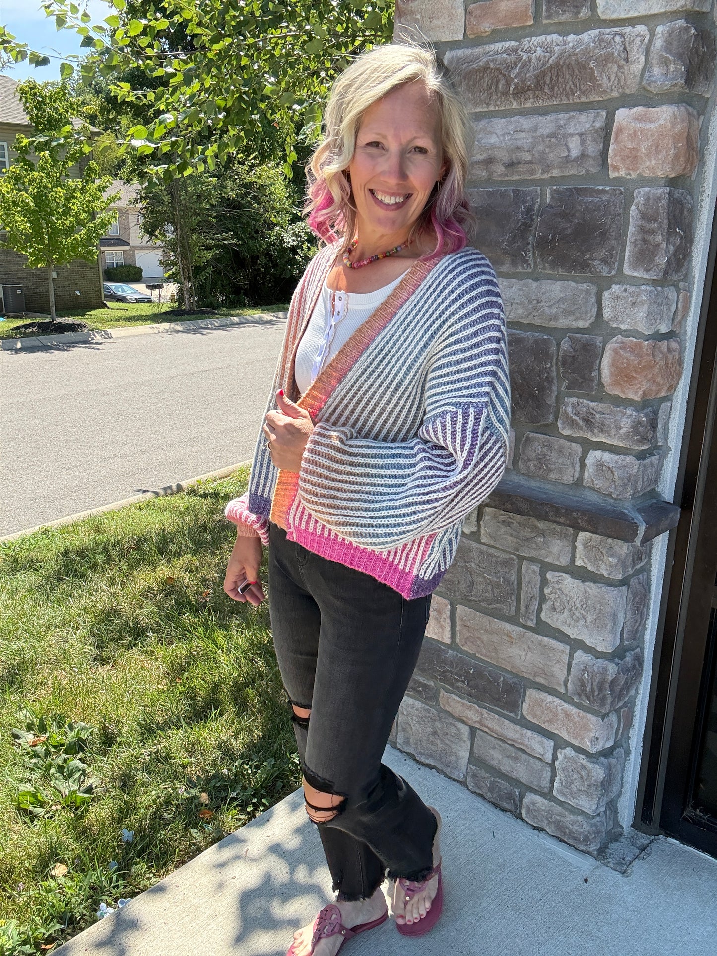 Chasing Rainbows Cardigan
