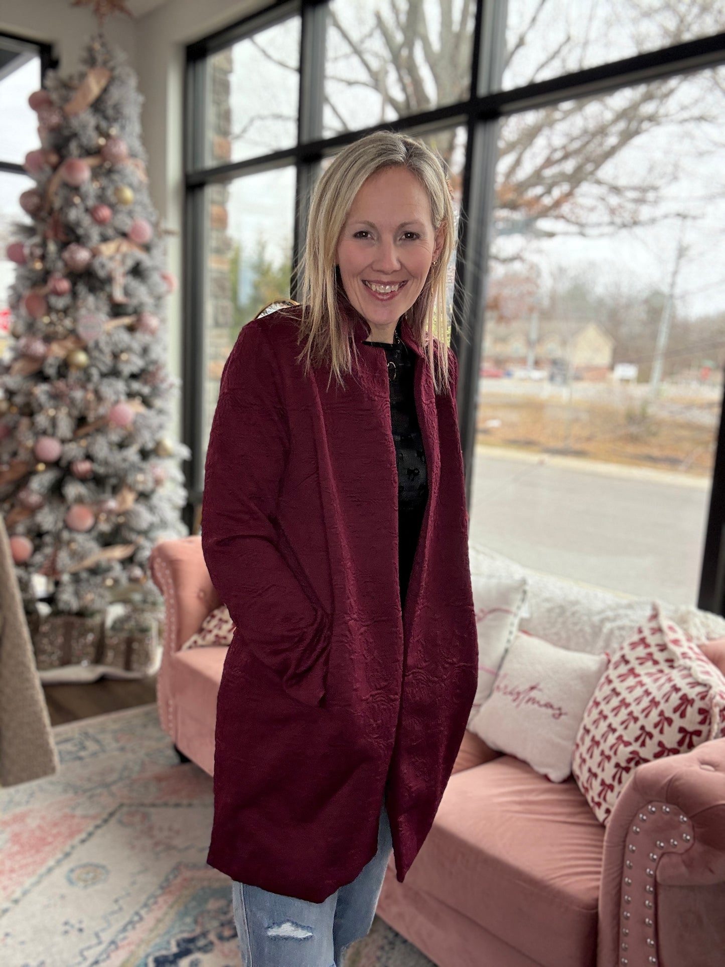 ❄️Vintage Wine Jacket