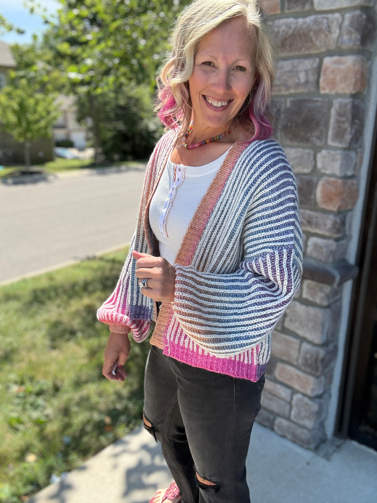Chasing Rainbows Cardigan