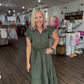 The Goldie Dress- Green