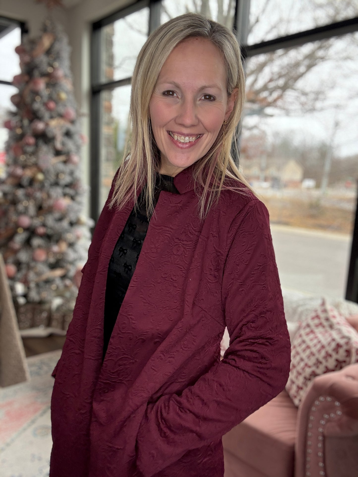 ❄️Vintage Wine Jacket