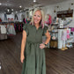 The Goldie Dress- Green
