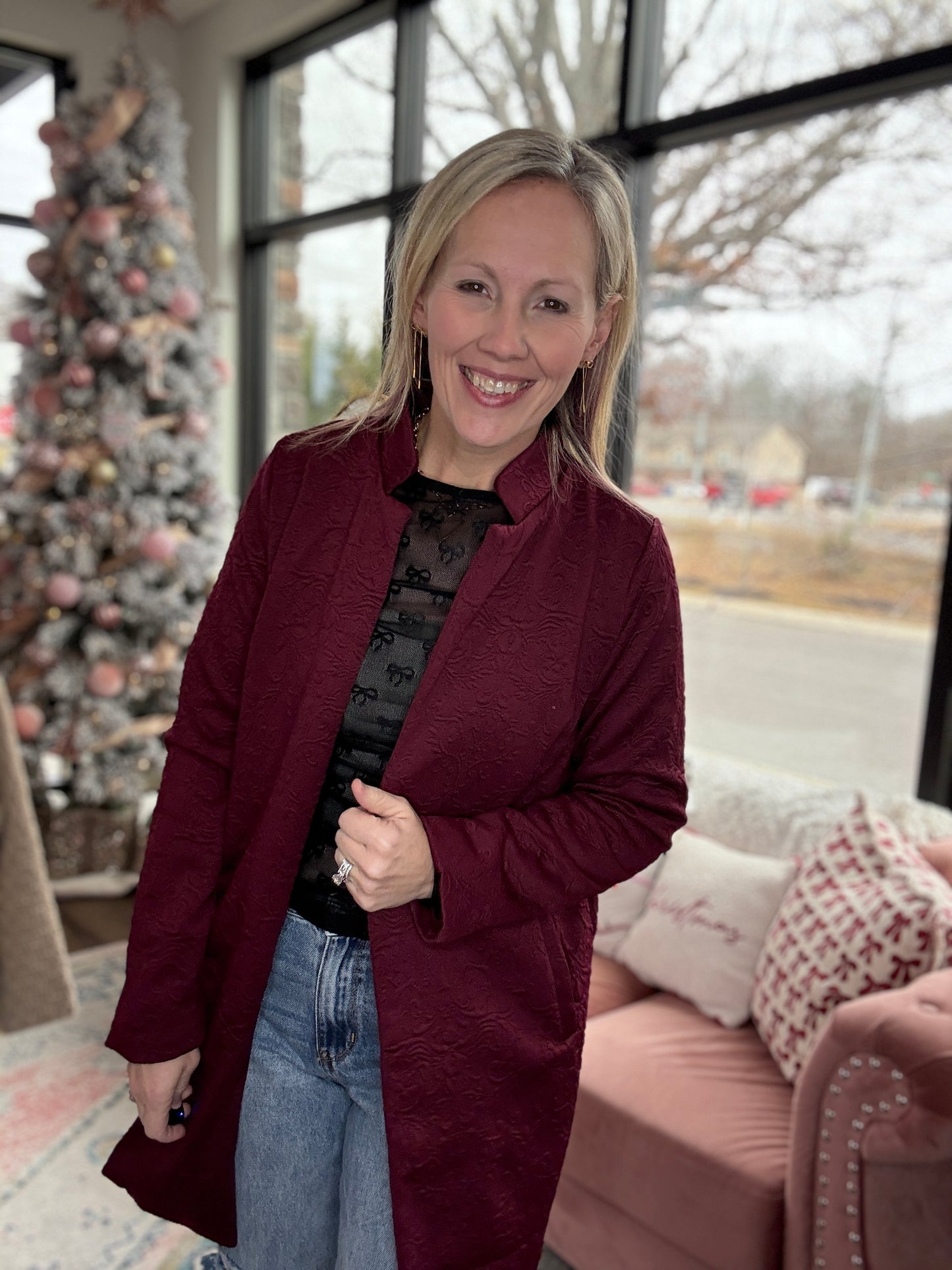 ❄️Vintage Wine Jacket