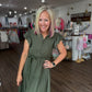 The Goldie Dress- Green