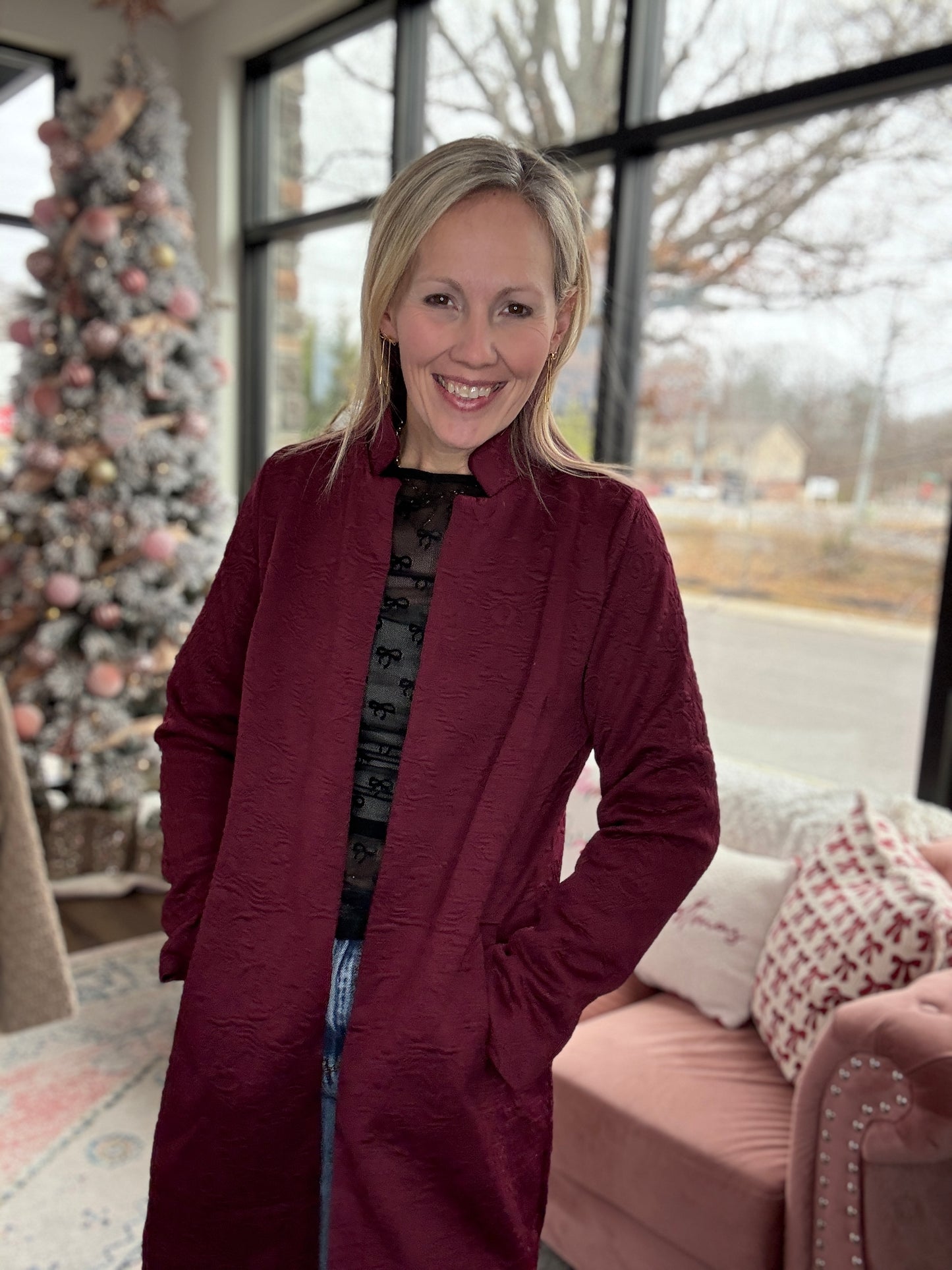 ❄️Vintage Wine Jacket