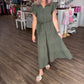 The Goldie Dress- Green