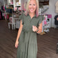 The Goldie Dress- Green