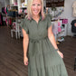The Goldie Dress- Green