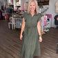The Goldie Dress- Green