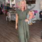 The Goldie Dress- Green