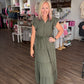 The Goldie Dress- Green