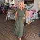The Goldie Dress- Green