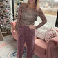 Daydream Pocket Pant- Wine