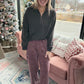 Daydream Pocket Pant- Wine