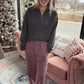 Daydream Pocket Pant- Wine