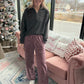 Daydream Pocket Pant- Wine