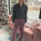 Daydream Pocket Pant- Wine