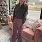 Daydream Pocket Pant- Wine