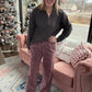 Daydream Pocket Pant- Wine