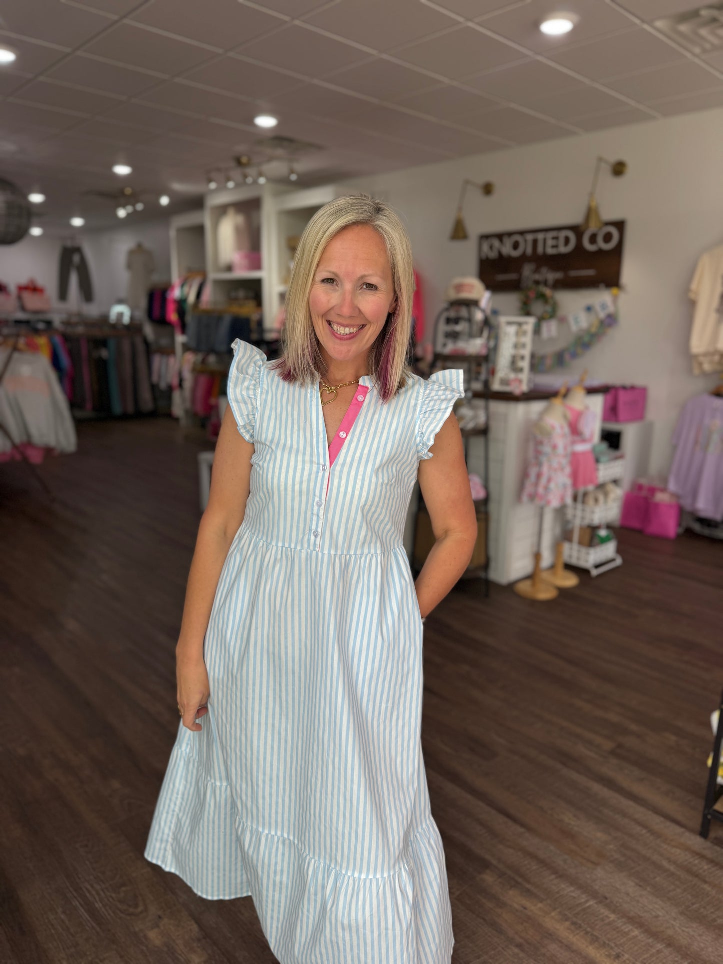 Sweet Stripes Dress