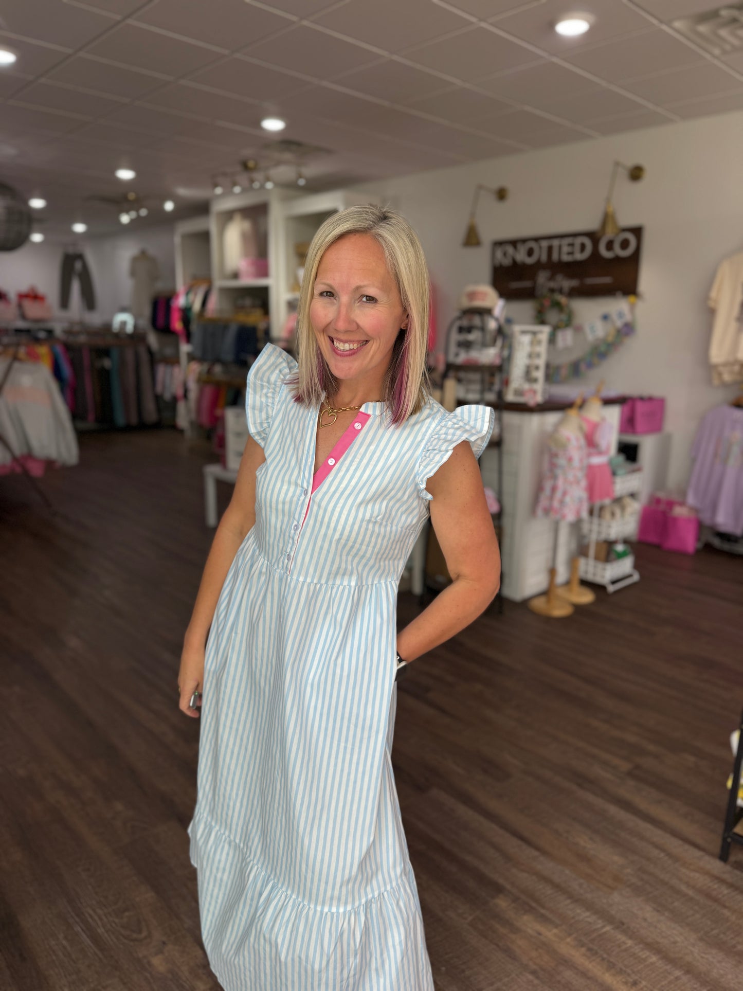 Sweet Stripes Dress