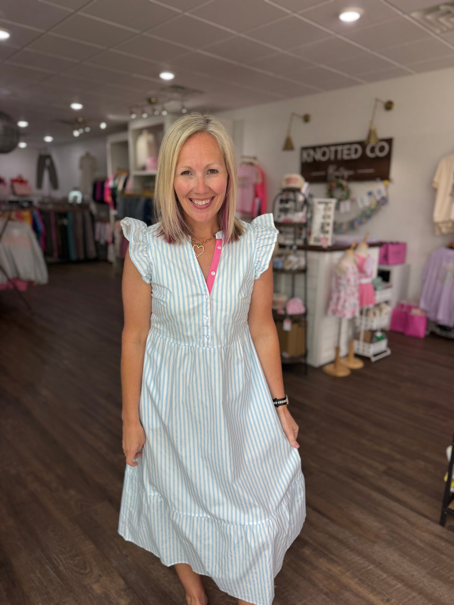 Sweet Stripes Dress