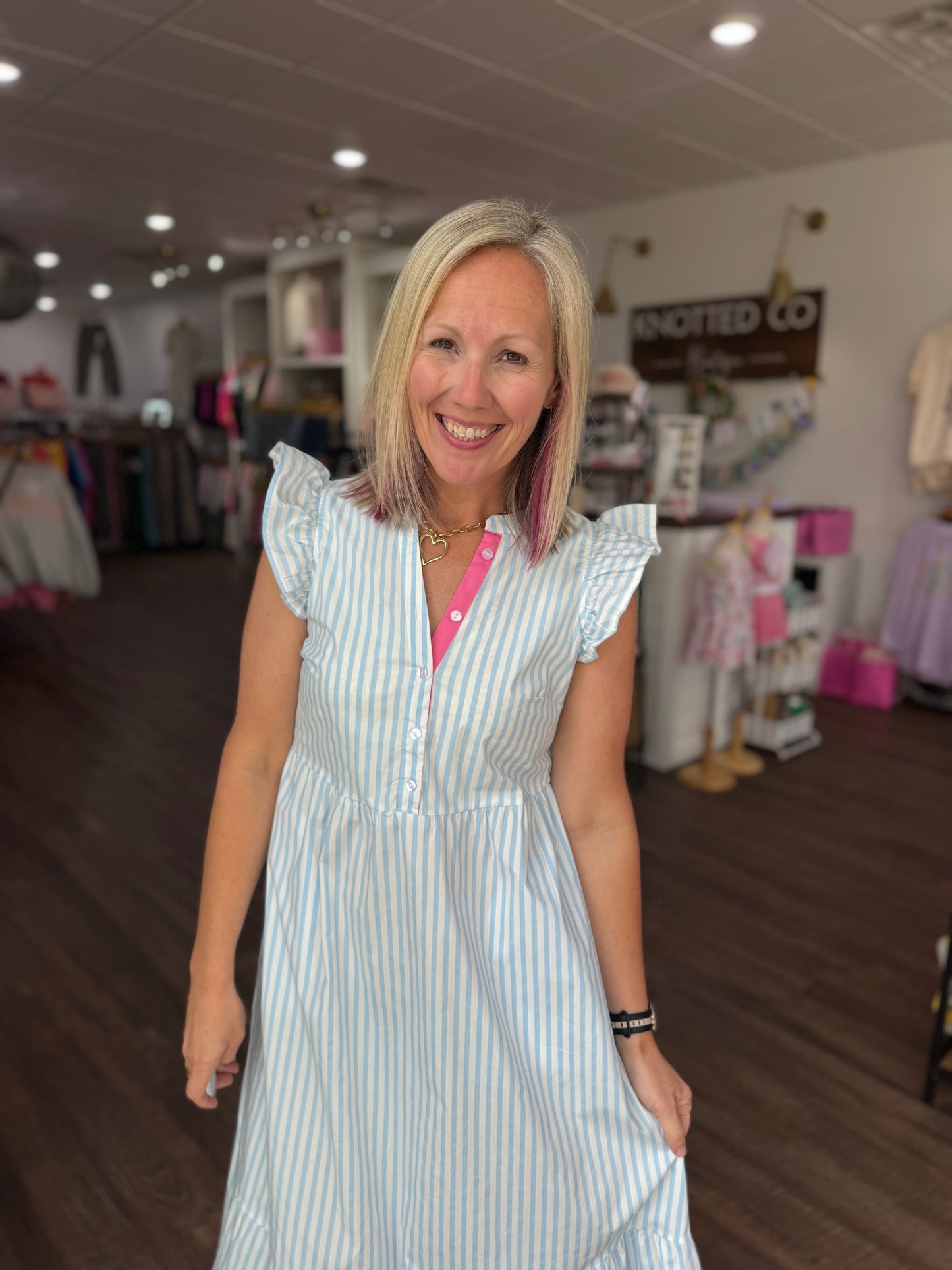 Sweet Stripes Dress