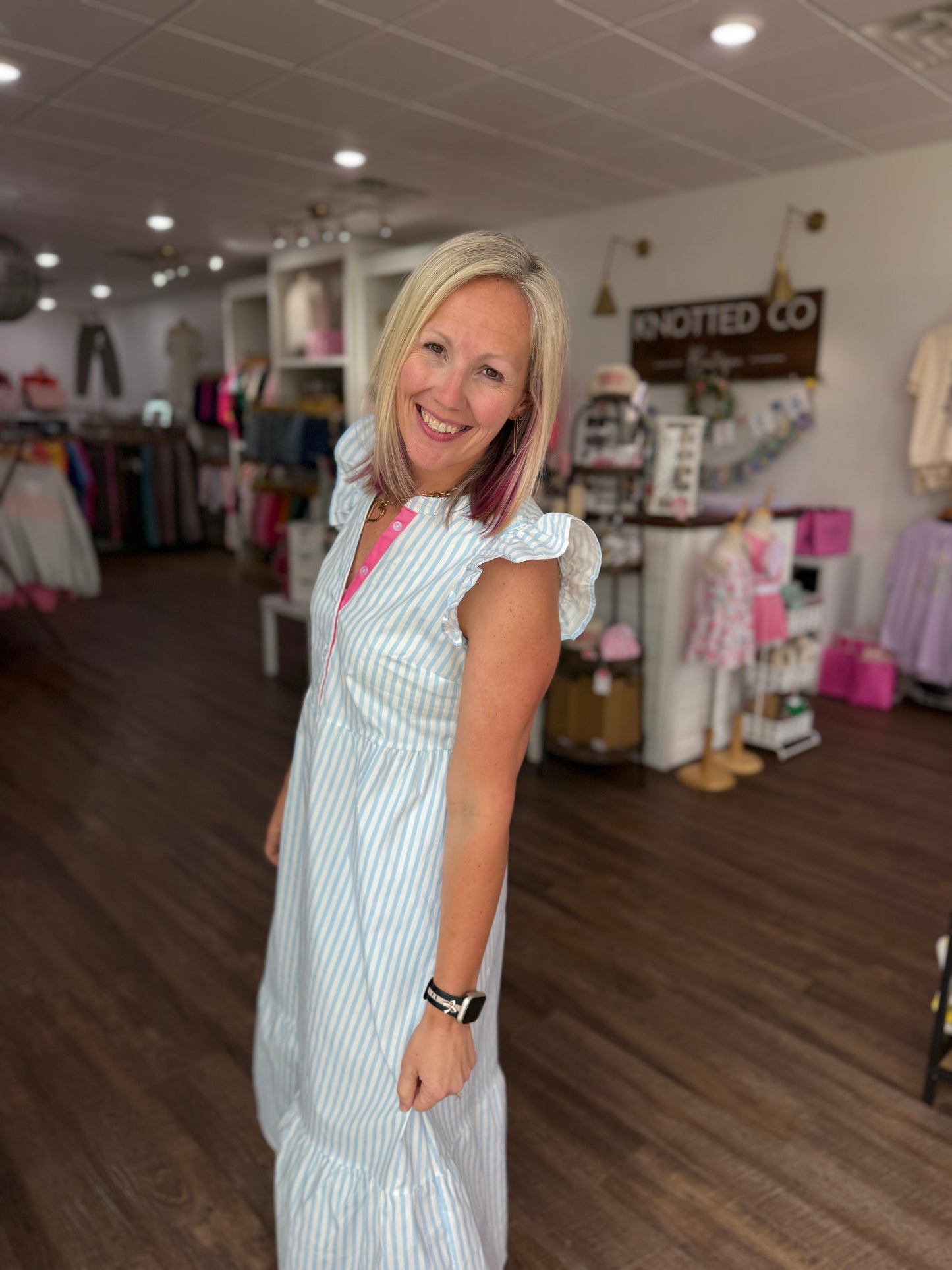 Sweet Stripes Dress