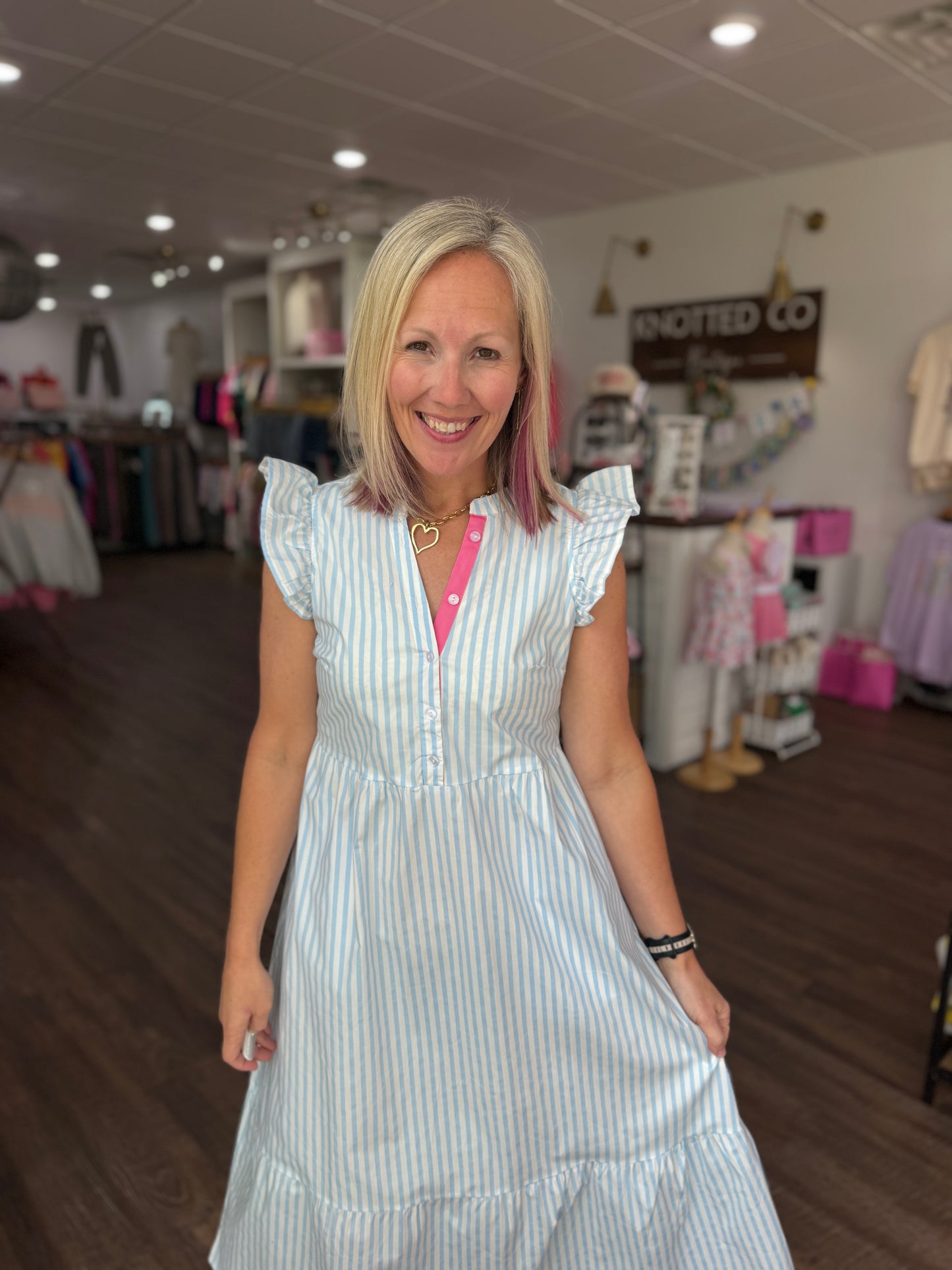 Sweet Stripes Dress